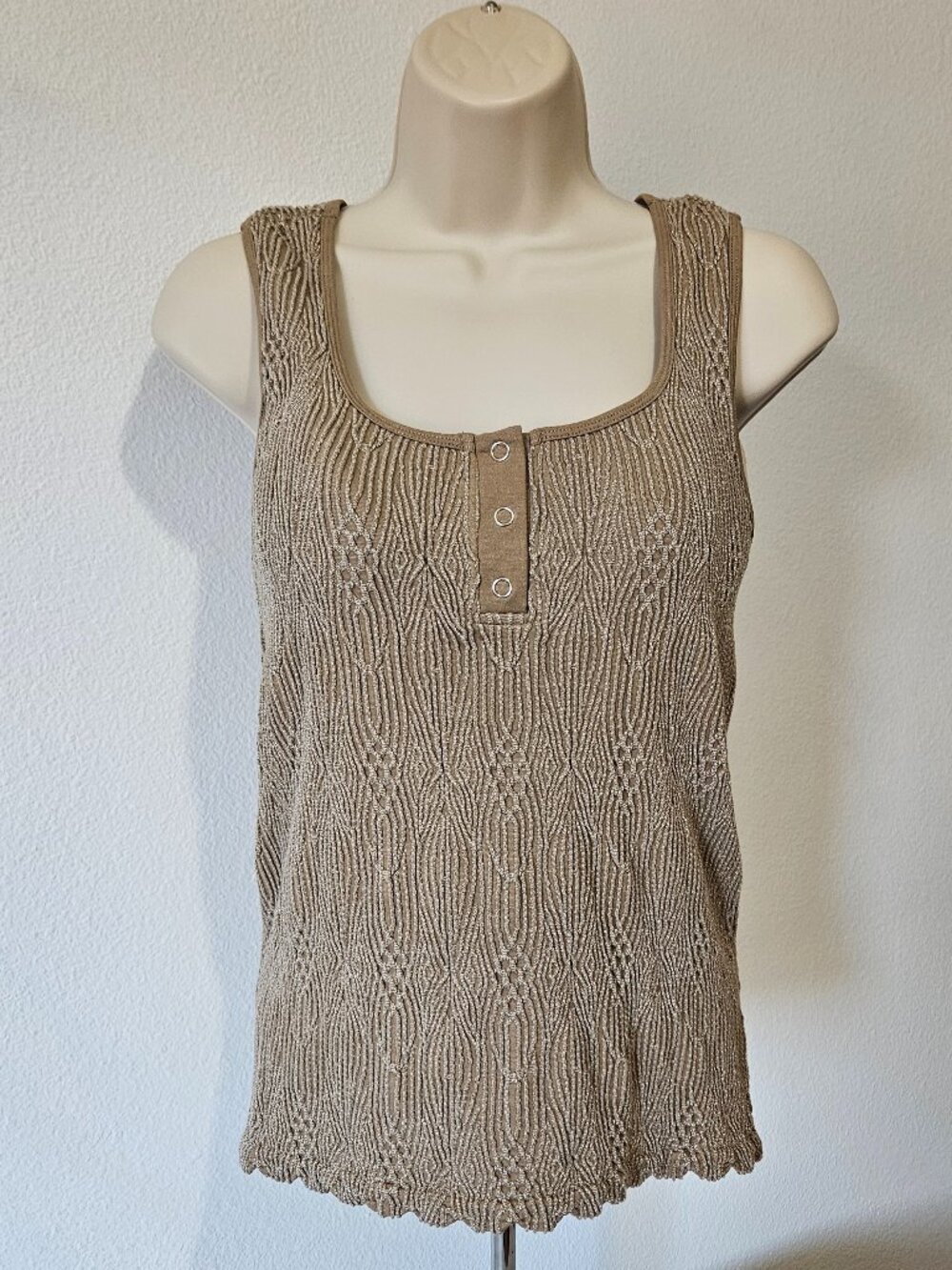 BKE Core Textured Knit Tank Top | Size Tag M/L ⭐FITS LIKE A SMALL⭐ - Picture 2 of 9
